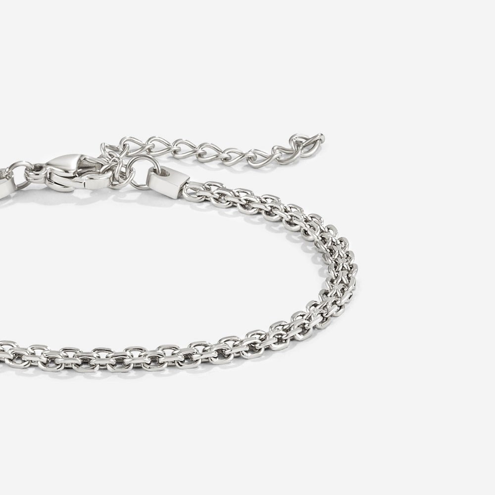 Capri Silver Chain Bracelet
